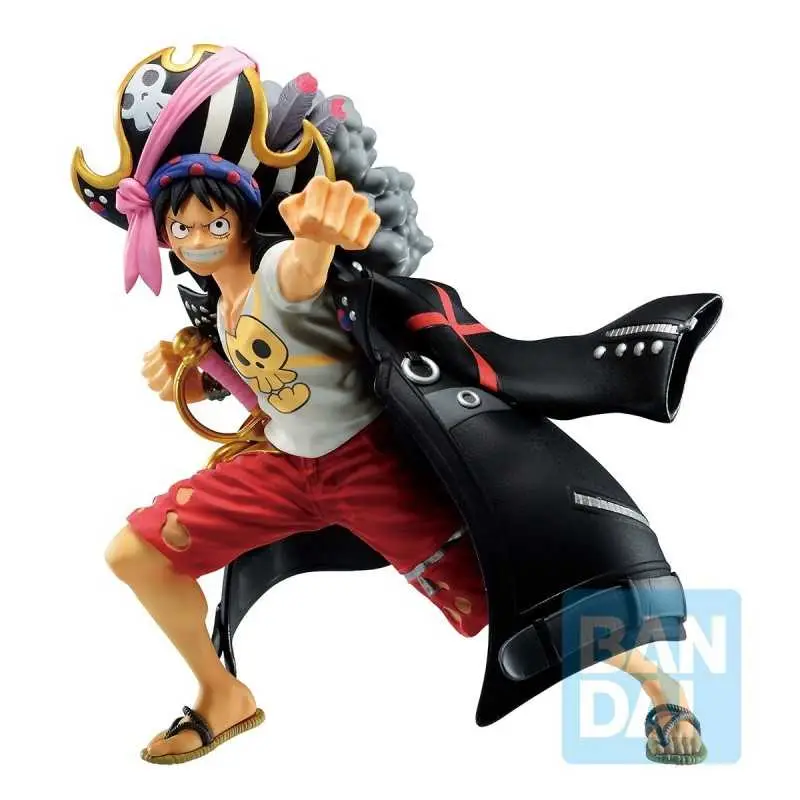 Seulement Aujourd&rsquo;hui Figurine Ichibansho Monkey D. Luffy (Red Flag) – One Piece