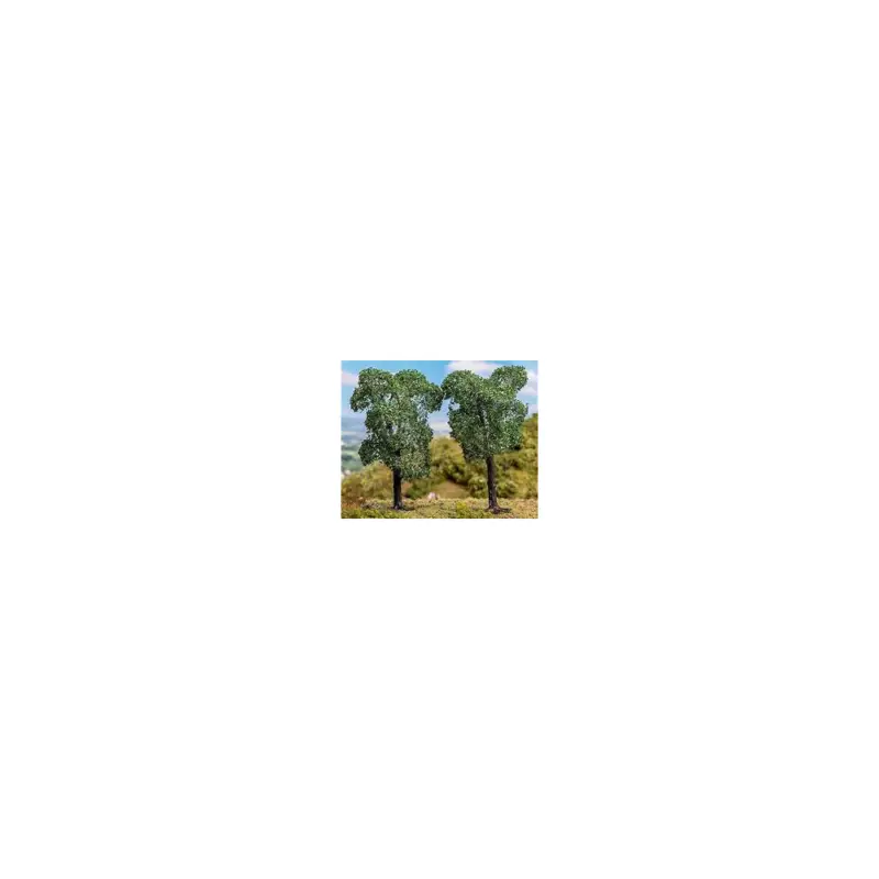 2 arbres fruitiers 1/87 HO FALLER Promotion