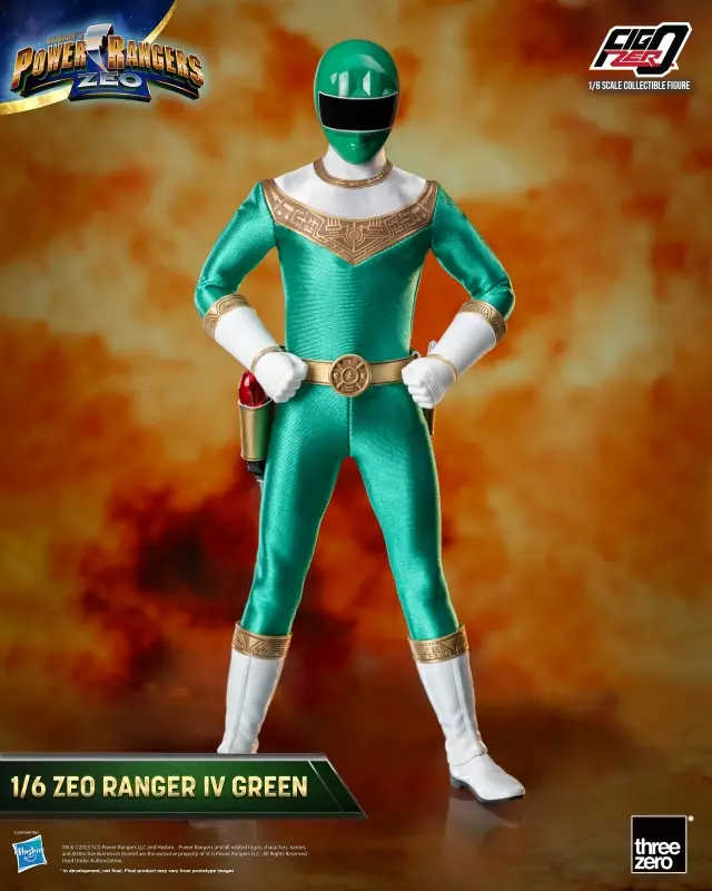 Power Rangers Zeo - Ranger IV Green Seulement Aujourd'hui