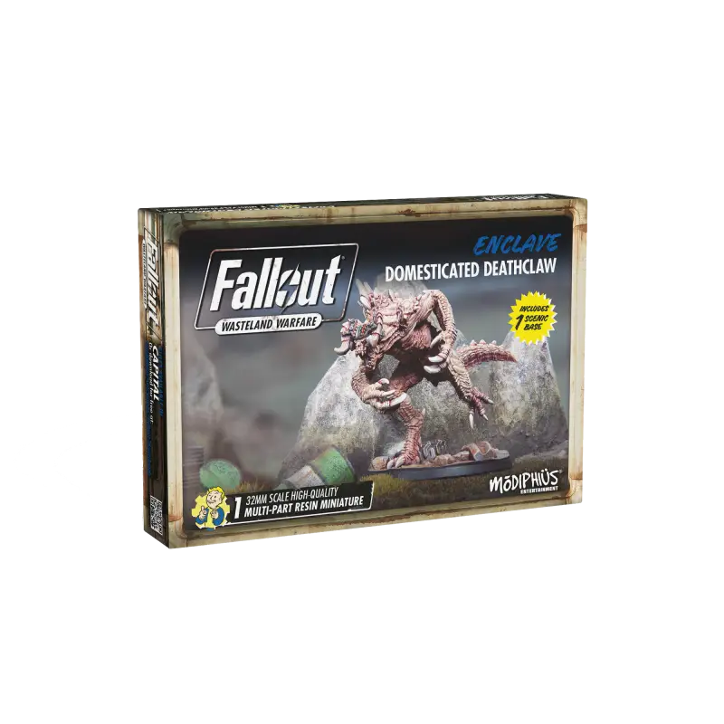 FALLOUT : WASTELAND WARFARE - ENCLAVE : DOMESTICATED DEATHCLAW Expédié Aujourd'hui