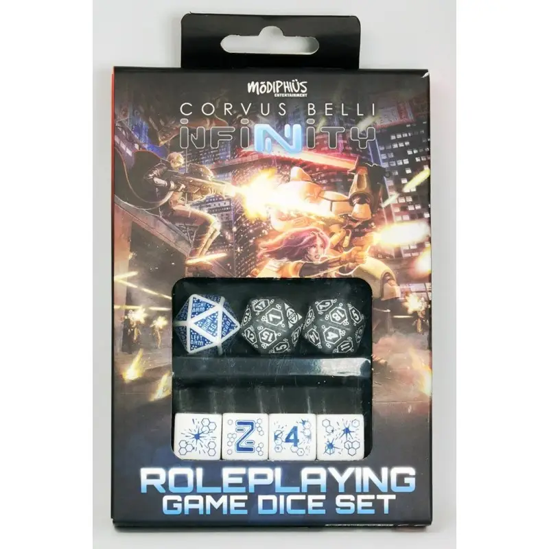 Prix Cassé Infinity JDR - Set de dés Mercenaires (Mercenary)