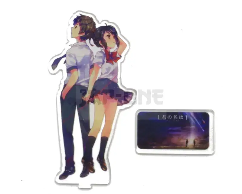 Cristal Acrylique – Your Name – Duo Mitsuha Miyamizu & Taki Tachibana (ver.3) Expédition Rapide