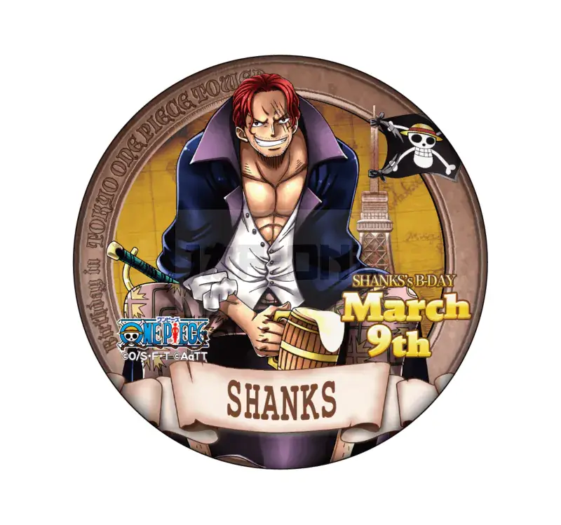Badge One Piece Shanks Bon Plan