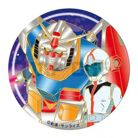 Badge Gundam Ray Amuro Paiement Sécurisé