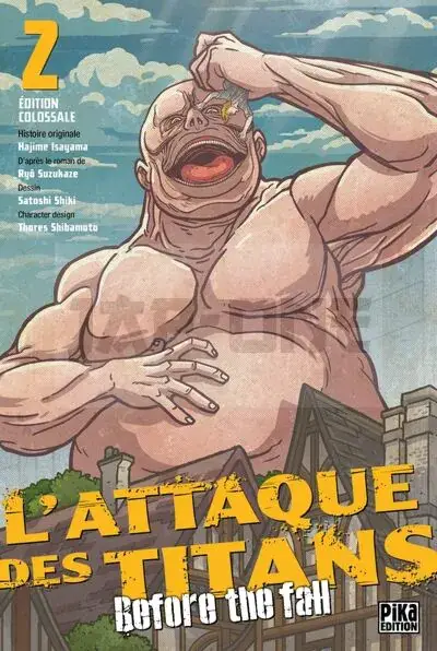 Satisfait Ou Remboursé L'ATTAQUE DES TITANS - BEFORE THE FALL - EDITION COLOSSALE - L'ATTAQUE DES TITANS - BEFORE THE FALL