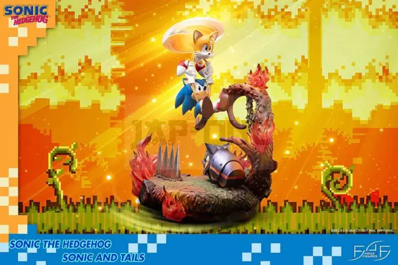Sonic The Hedgehog Sonic And Tails St 51 Cm Jusqu&rsquo;à Épuisement Des Stocks