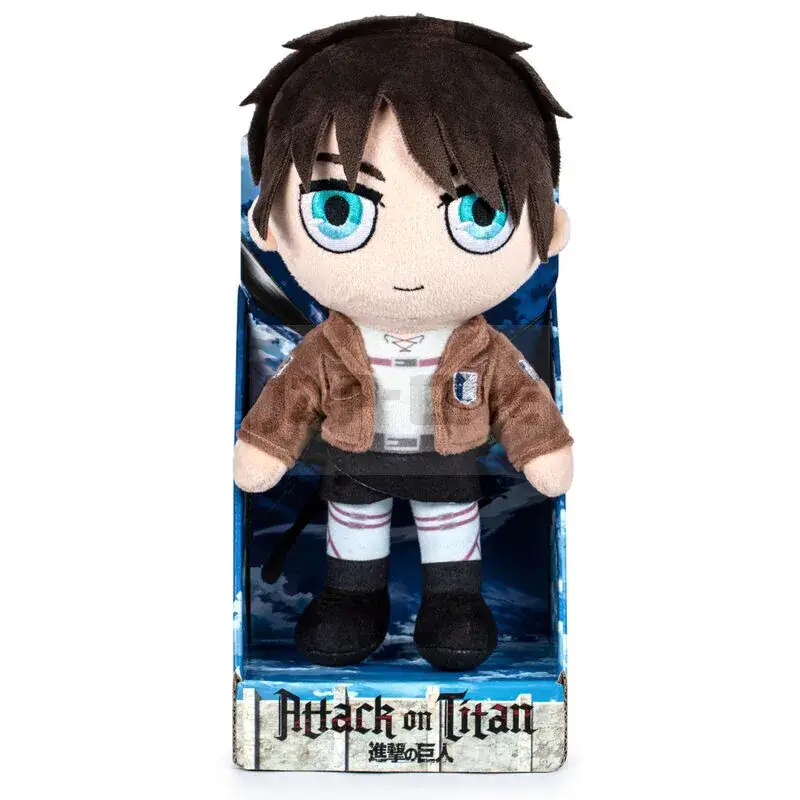 Solde Attack On Titan Eren Peluche Toy 27Cm