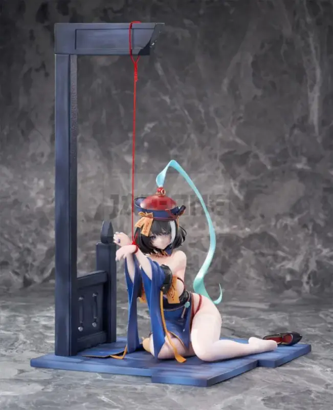 Solde Azur Lane Amiami X Anigame Figurine Pvc 1/6 Hwah Jah The Festive Undead Ver. 18 Cm