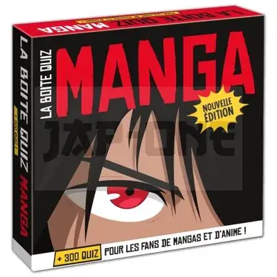 Livraison Express LA BOITE QUIZ MANGA – NOUVELLE EDITION – POUR LES FANS DE MANGAS ET D&rsquo;ANIME !