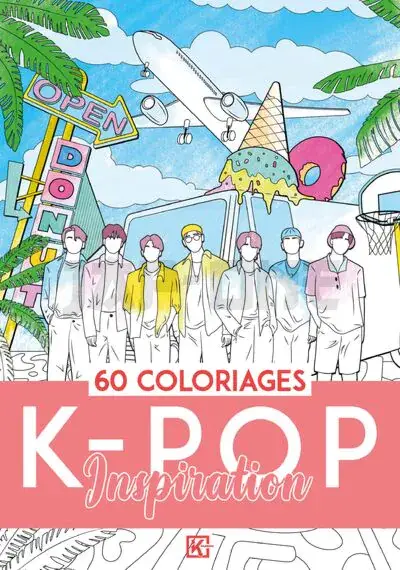 Offre Limitée K-POP INSPIRATIONS - 60 COLORIAGES