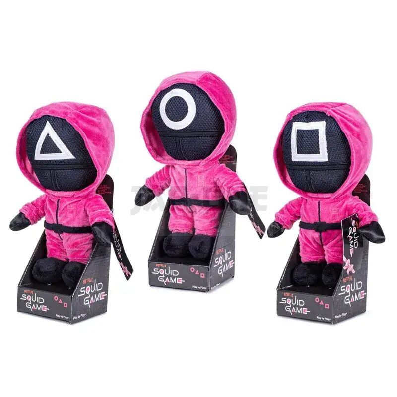 Meilleur Choix The Squid Game Soldier Assorted Peluche Toy 28Cm