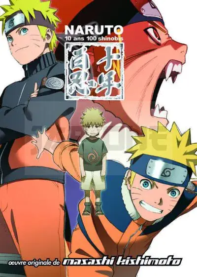 NARUTO ARTBOOK - NARUTO 10 ANS 100 SHINOBIS Certifié