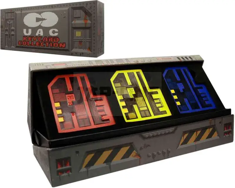 Doom – 30Th Anniversary Pixel Key Set Of 3 Top Vente