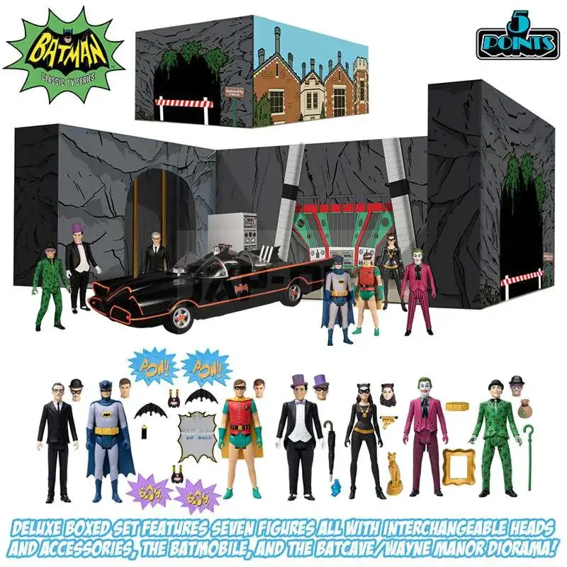 5 Points Batman Deluxe Boxed Set 9 Cm Offre Du Jour