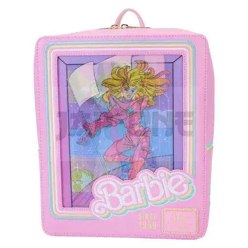 Barbie – Boite À Poupée – Triple Lenticulaire Mini Sac À Dos Loungefly Retour Gratuit