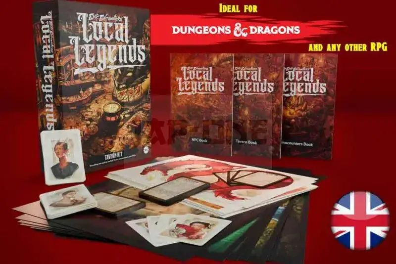 Usine Directe Epic Encounters – Local Legends – Tavern Kit