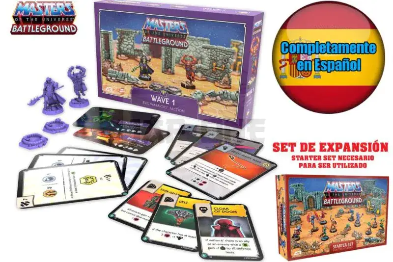 Motu:Battleground – Wave 1 – Evil Warriors Faction Spa Achat Immédiat