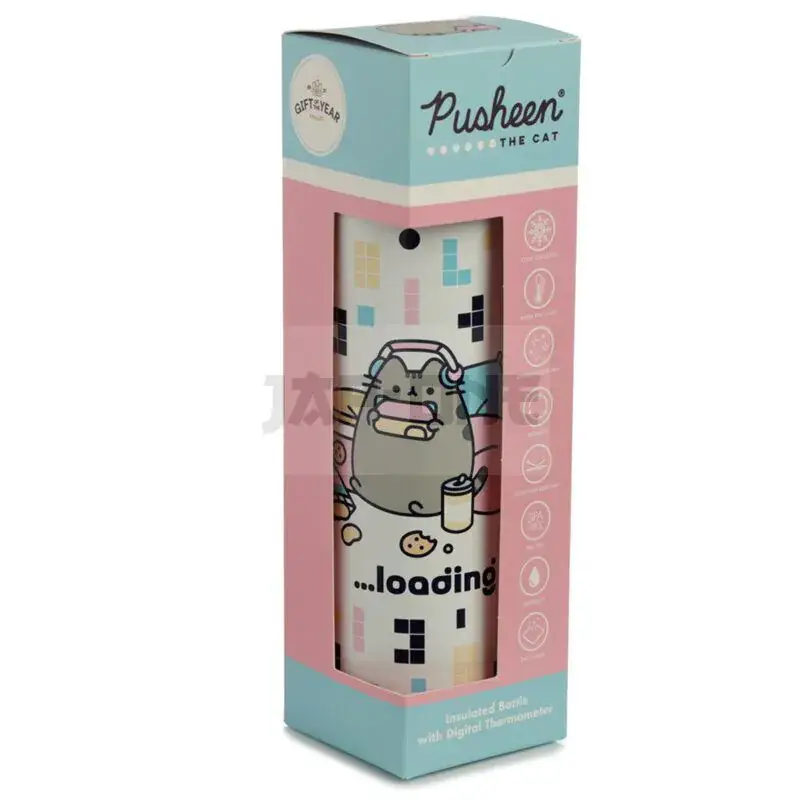 Pushen Cat Thermo Bottle 450Ml Solde