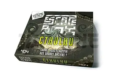 ESCAPE BOX CTHULHU – ESCAPE GAME ADULTE DE 3 A 6 JOUEURS – DES 14 ANS ET ADULTE Soldes