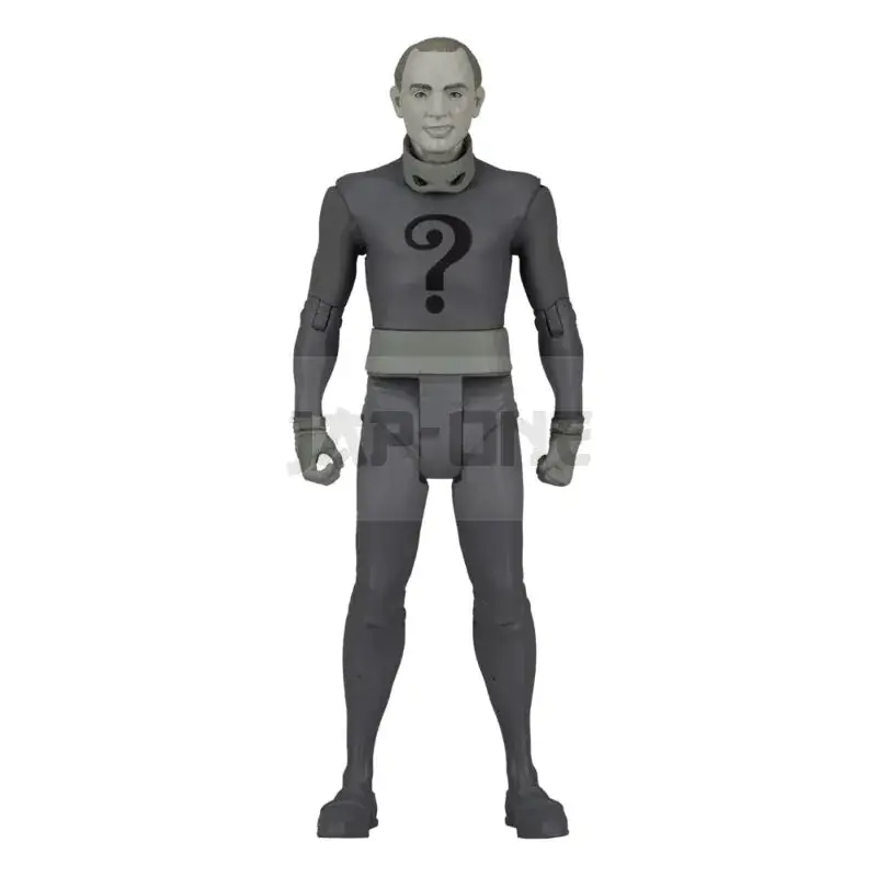 Seulement Aujourd&rsquo;hui Dc Retro Figurine Batman 66 The Riddler (Black & White Tv Variant) 15 Cm