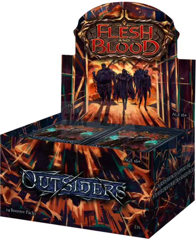 Flesh & Blood Tcg – Outsiders Booster Display (24 Packs) – De Offre Spéciale