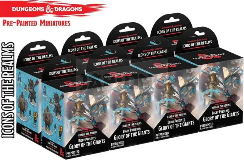 Nouvel Arrivage Dungeons & Dragons – Icons Of The Realms – Bigby Presents: Glory Of The Giants – Booster Brick