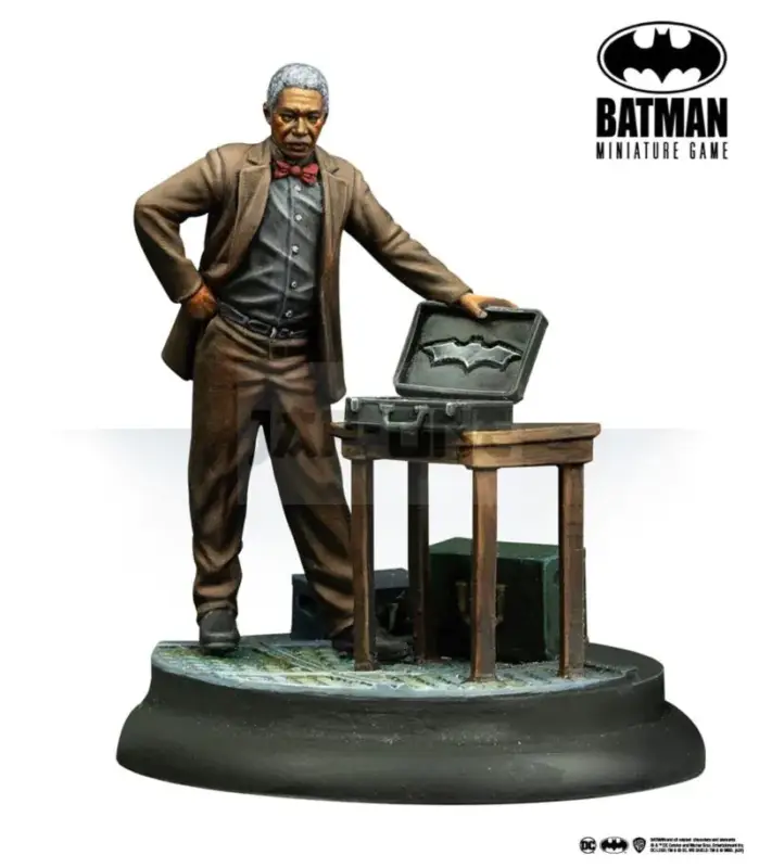 Dernier Modèle Batman Miniature Game: Lucius Fox – En