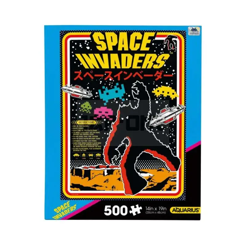Space Invaders 500 Piece Jigsaw Puzzle Achat Immédiat