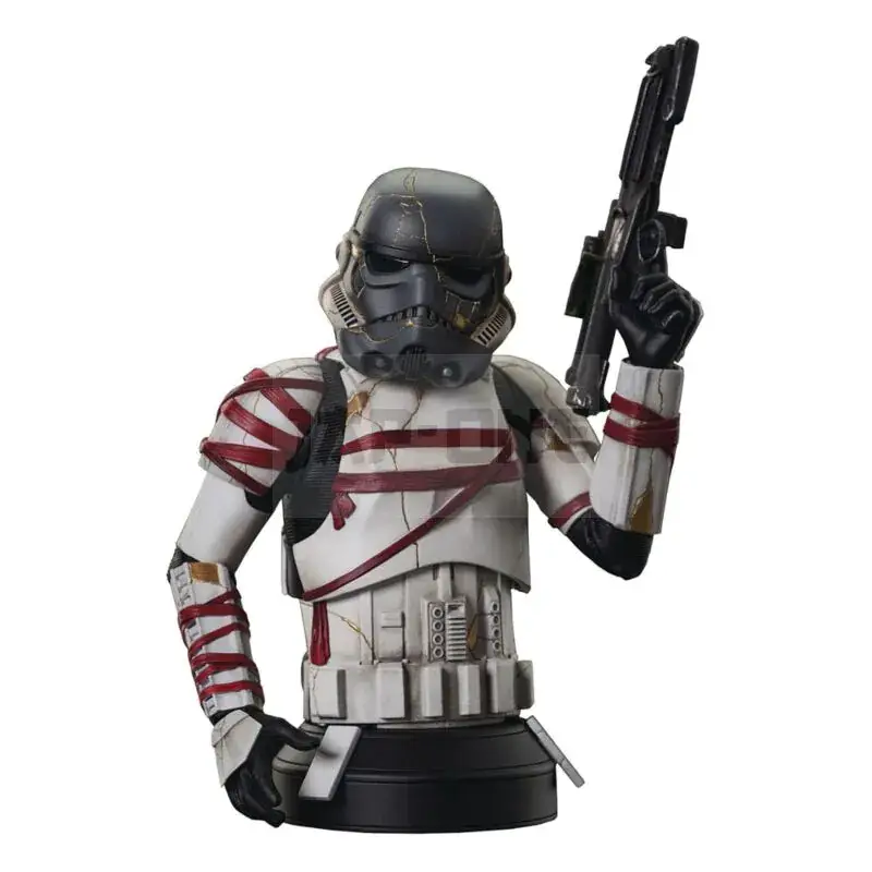 Dernier Modèle Star Wars: Ahsoka Buste 1/6 Night Trooper 15 Cm