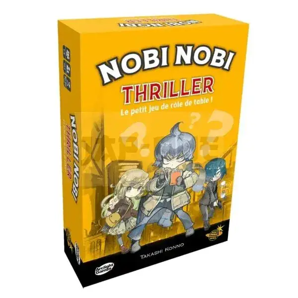 NOBI NOBI, LE PETIT JEU DE ROLE DE TABLE – T04 – NOBI NOBI THRILLER, JEU DE SOCIETE, A PARTIR DE 10 Prix Promo