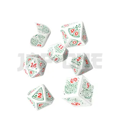 Jusqu&rsquo;à Épuisement Des Stocks Pizza Dice Set: Pepperoni (7)