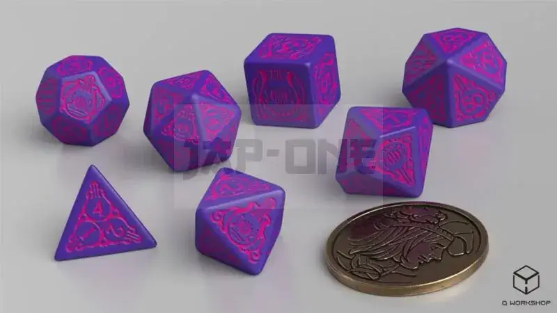 The Witcher Dice Set Dandelion – The Hearts&rsquo; Conqueror Prix Réduit