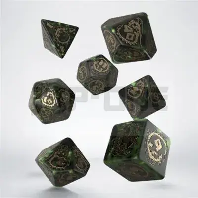 Dragons Dice Set: Nephrite Petit Prix