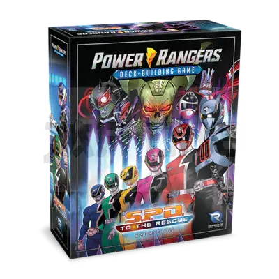Expédié Aujourd'hui Power Rangers Deck-Building Game S.P.D. To The Rescue Expansion - En