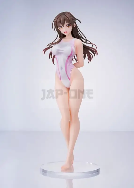 Rent-A-Girlfriend Figurine Pvc 1/7 Chizuru Mizuhara Pink Line Swimwear Ver. 25 Cm Affaire À Saisir