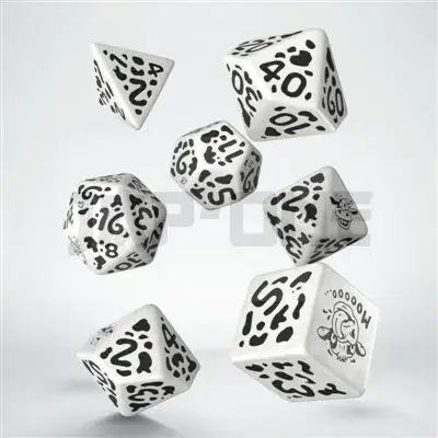 Cow Dice Set: Moozilla Prix Réduit
