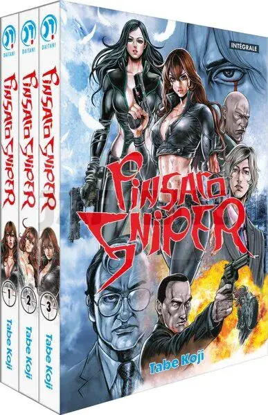 PINSARO SNIPER - COFFRET INTÉGRALE (3 TOMES) Authentique
