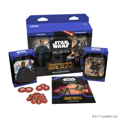 Paiement Sécurisé Ffg - Star Wars: Unlimited - Shadows Of The Galaxy: Two-Player Starter - En