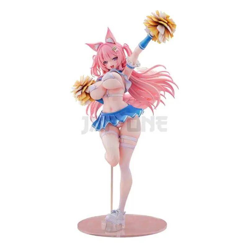Original Character Figurine 1/5 Kemomimi Cheer Girl Illustration By Yatanuki Kei Dx Version 35 Cm Meilleur Choix
