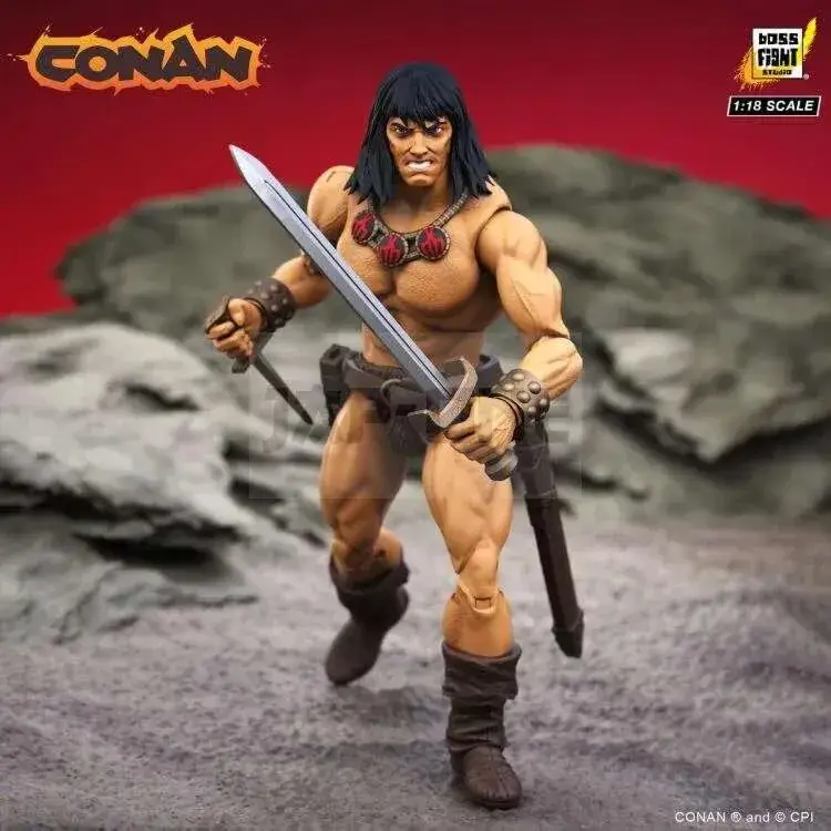 Offre Limitée Conan The Barbarian 1:18 Action Figurine 12 Cm