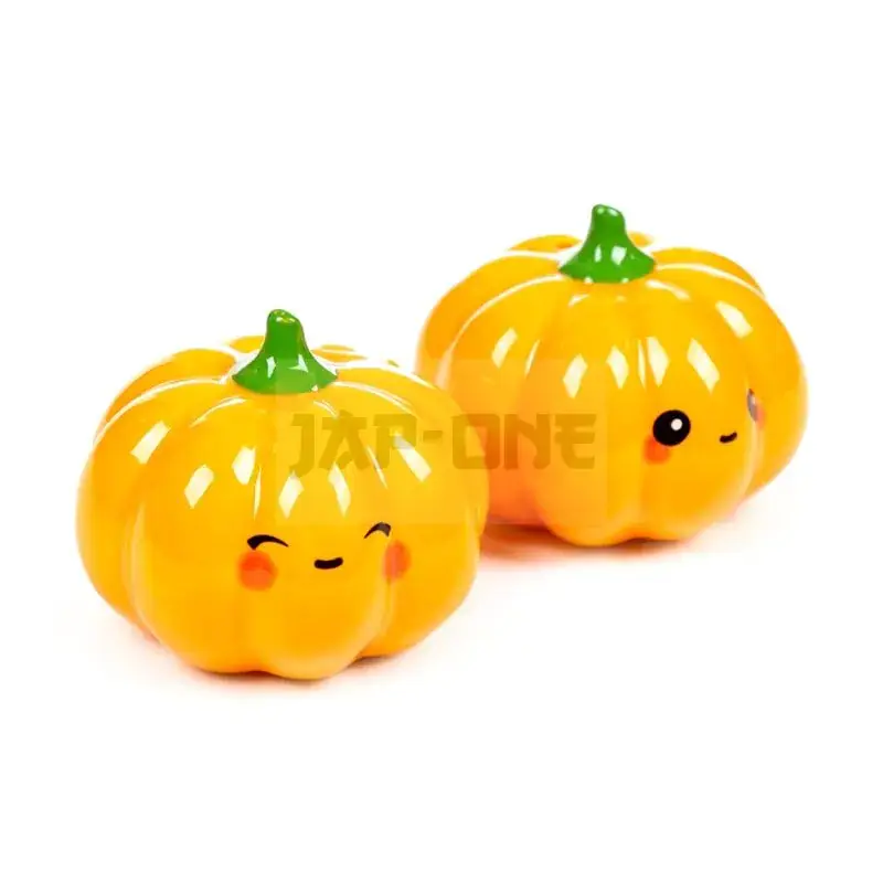 Kawaii – Citrouille – Set Salière Et Poivrière Retour Gratuit