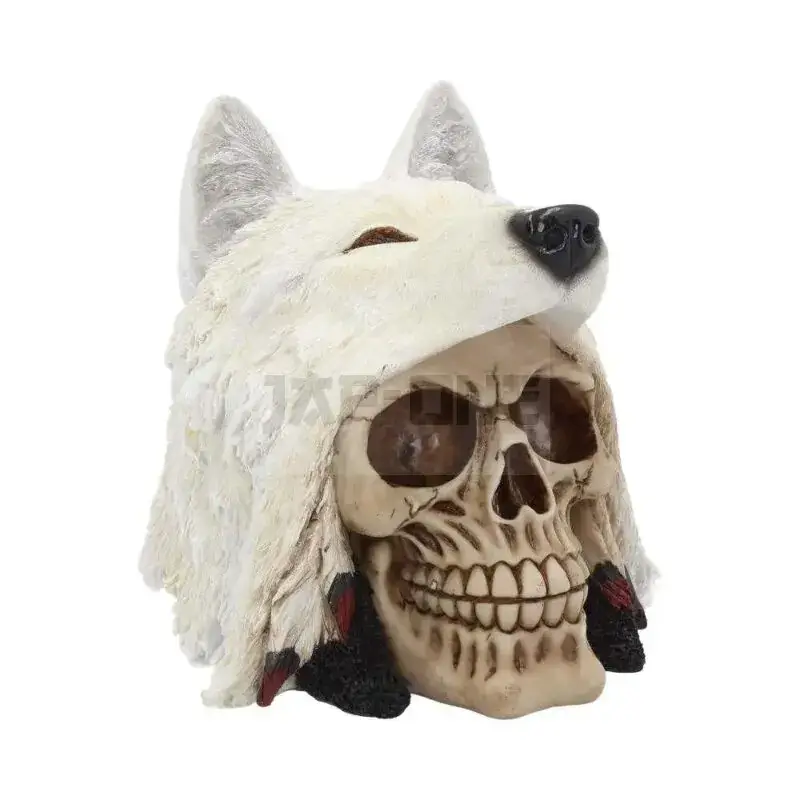 Promotion Saisonnière Skull With Hat Night Wolf Codice Nemesis Now U3534J7