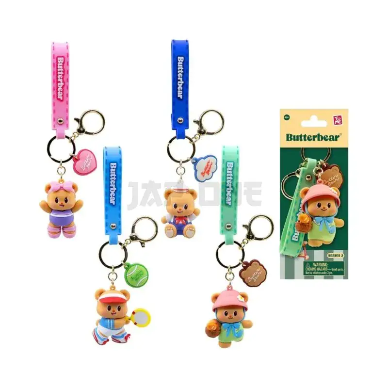 Haute Qualité Butterbear Everyday Serie 2 Assorted Keychain Figurine 5Cm