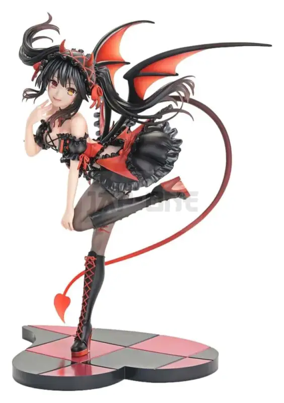 Livraison Express Date A Live Dead Figurine Pvc 1/7 Prisma Wing Kurumi Tokisaki Succubus 25 Cm