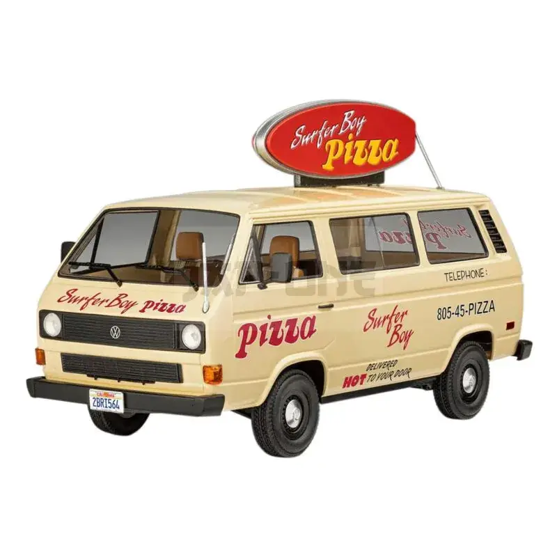 Prix Choc Stranger Things kit complet maquette 1/25 VW T3 Bus Surfer Boy (Aqua Color) 19 cm