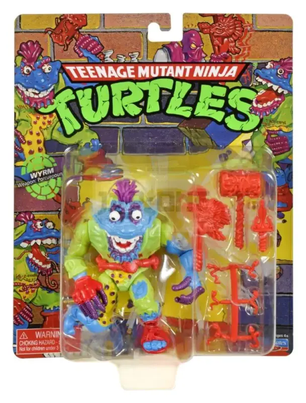 Teenage Mutant Ninja Turtles Figurine Wyrm Retour Gratuit
