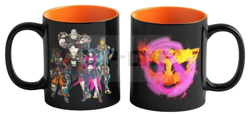 Borderlands Mug Effet Thermique 4 Vault Keeper Glitch Commander Maintenant