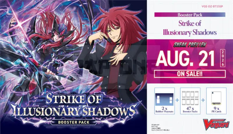 Prix Réduit Cardfight!! Vanguard - Strike Of Illusionary Shadows Sneak Preview Kit - En