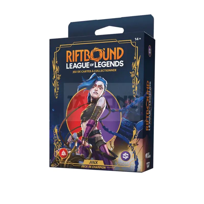 Riftbound: League Of Legends Tcg – Origines – Deck – Jinx Fr Satisfait Ou Remboursé
