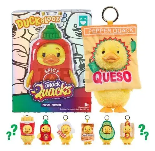 Commander Vite Duckalooz Happy Haul Clip-On Blind Box Peluche Snack Quack (8)